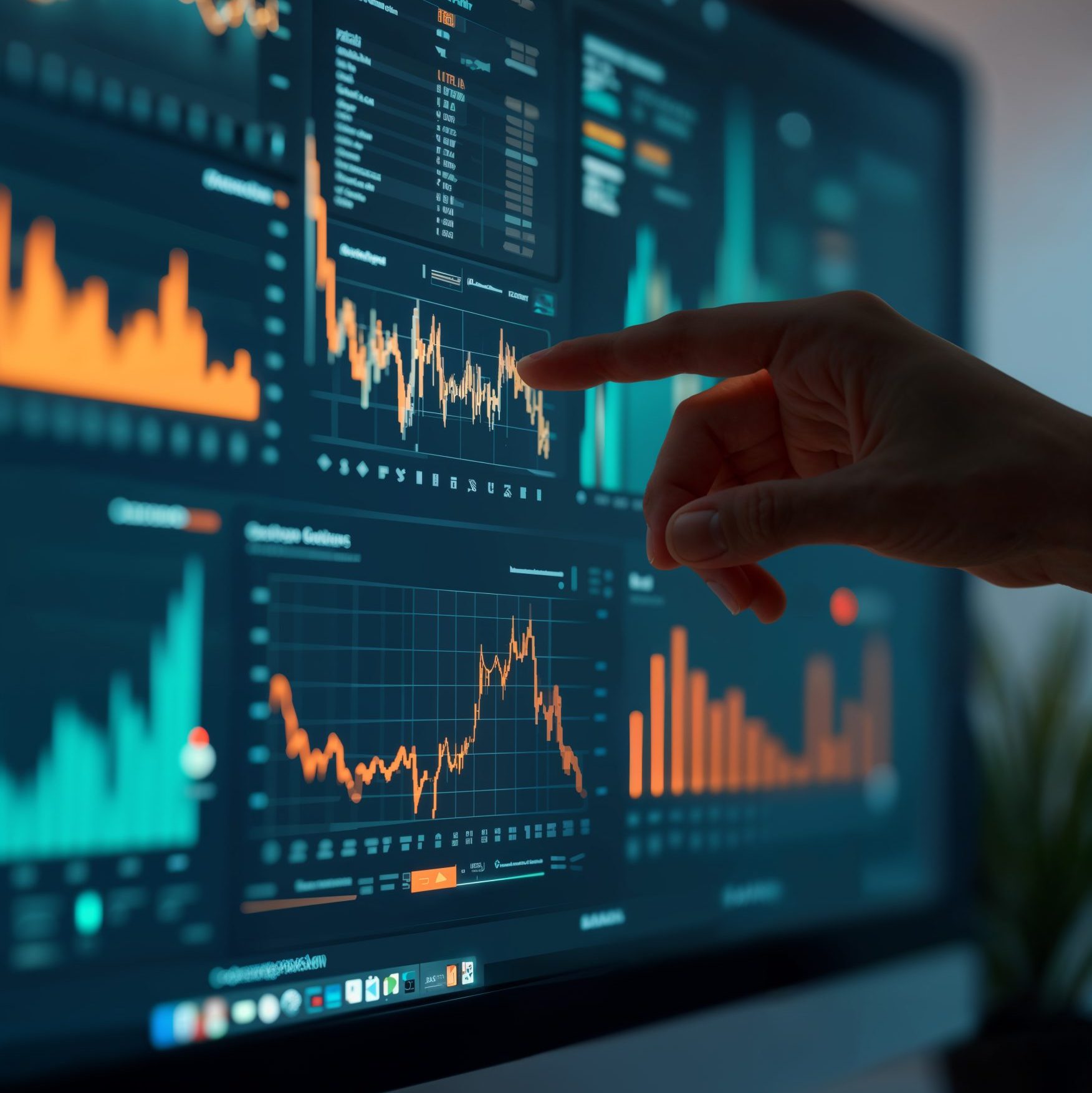 funcionario que trabalha num ambiente de comercializacao - Inteligência Artificial e Dados
